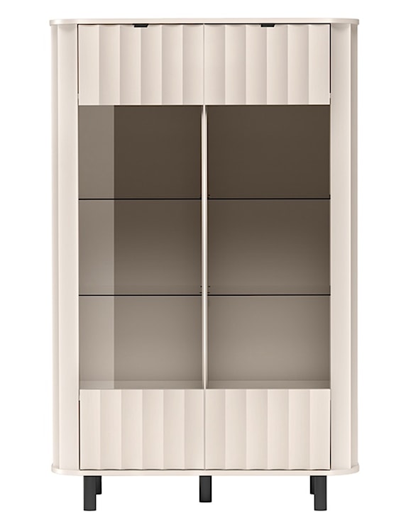 Witryna niska Novado dwudrzwiowa 98 cm kaszmir 