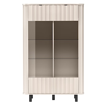 Witryna niska Novado dwudrzwiowa 98 cm kaszmir