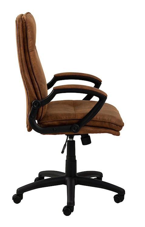 Fotel biurowy Neyla brązowy vintage  - zdjęcie 6