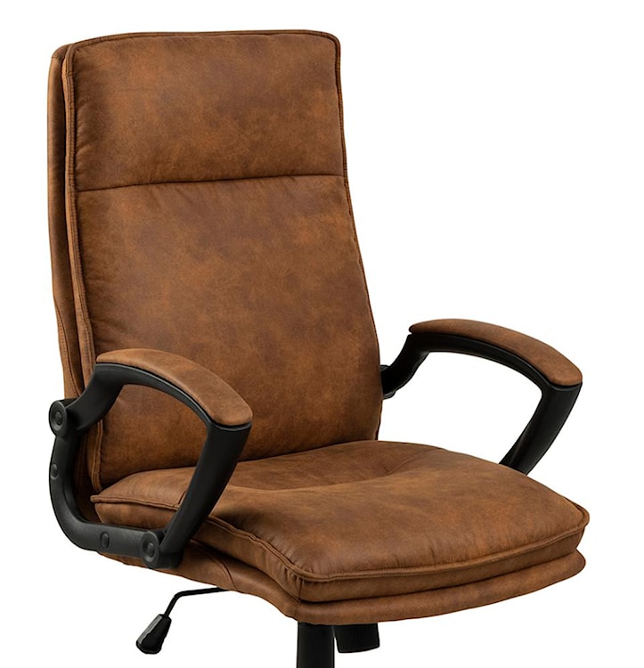 Fotel biurowy Neyla brązowy vintage  - zdjęcie 5