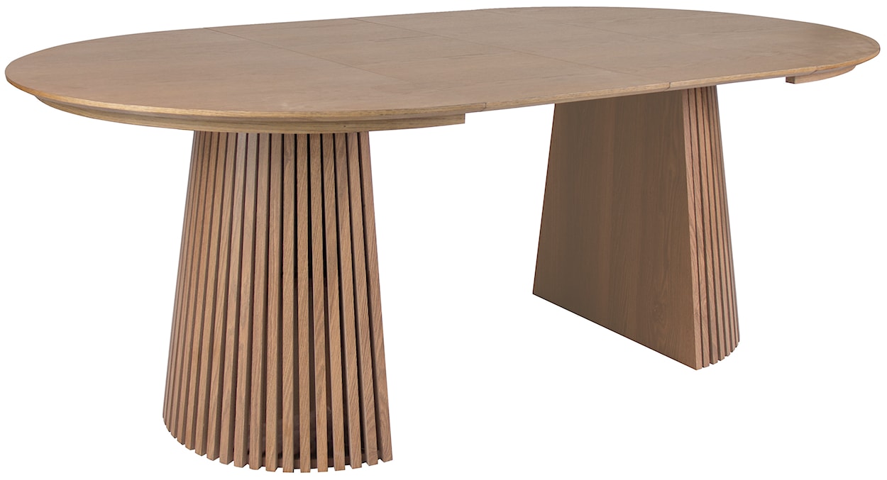 Stół rozkładany Formisty 120-200x120 cm lamele dąb naturalny