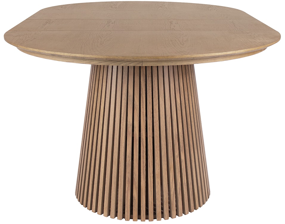Stół rozkładany Formisty 120-200x120 cm lamele dąb naturalny  - zdjęcie 8