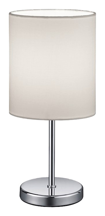 Lampa stołowa Jerry biało-srebrna
