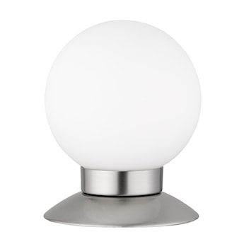 Lampa stołowa Princess LED biało-srebrna matowa
