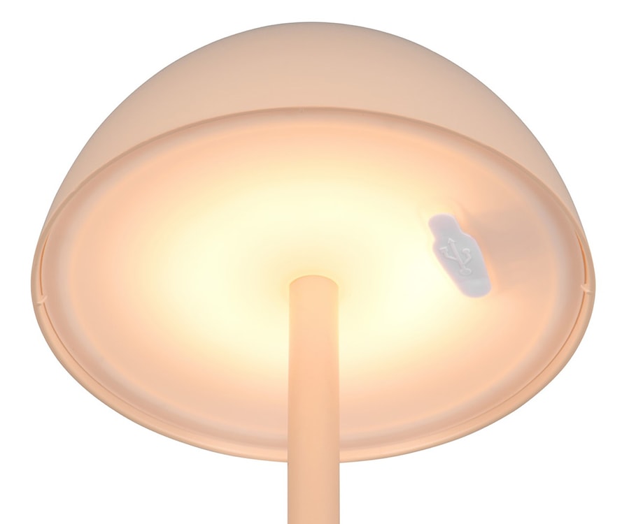 Lampa ogrodowa Ricardo LED beżowa  - zdjęcie 4