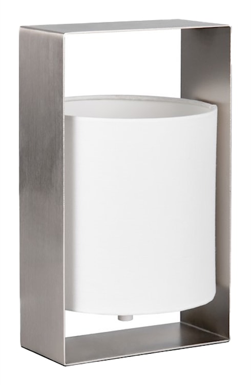 Lampa stołowa Pail biało-srebrna  - zdjęcie 5