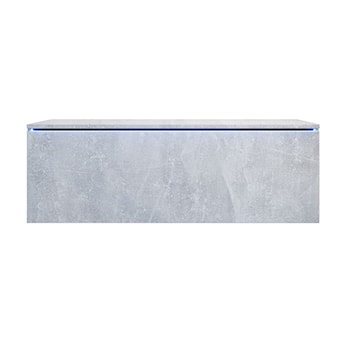 Szafka RTV Skylara z LED 100 cm Beton 