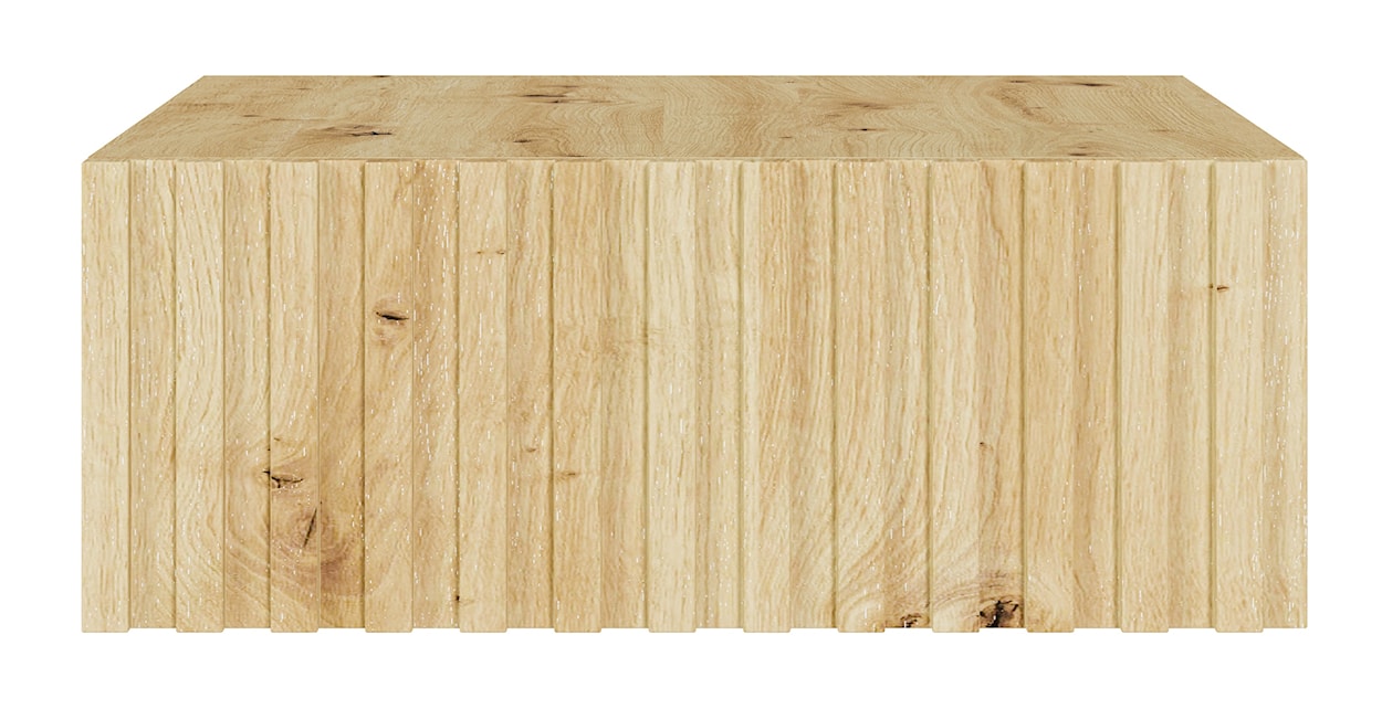 Szafka nocna wisząca Telire 50 cm z szufladą i lamelowym frontem dąb artisan  - zdjęcie 5