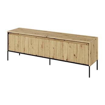 Szafka RTV Trend 167 cm z LED Dąb artisan