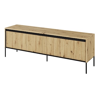 Szafka RTV Trend 167 cm z LED Dąb artisan