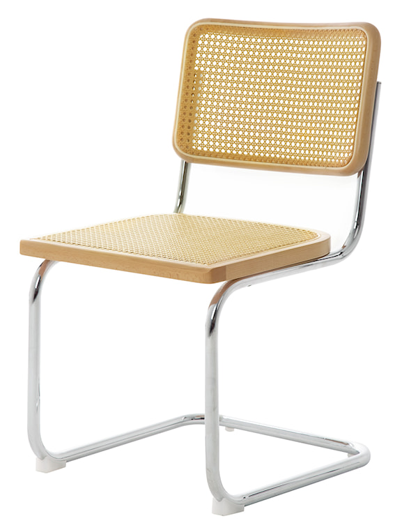 Krzesło na płozach Lashine technorattan/drewno bukowe 