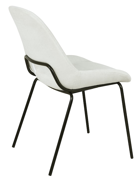 Krzesło tapicerowane Secribed kremowe  - zdjęcie 18