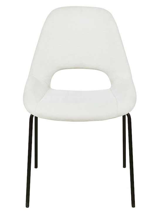 Krzesło tapicerowane Secribed kremowe  - zdjęcie 16