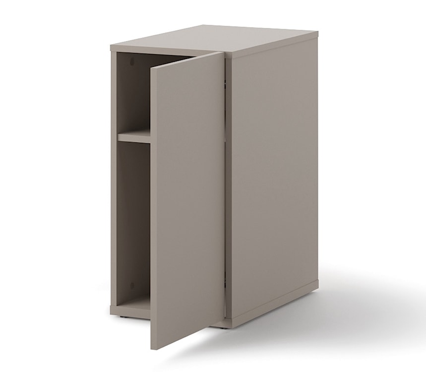 Kontenerek młodzieżowy Woow z półką 33 cm clay grey  - zdjęcie 6