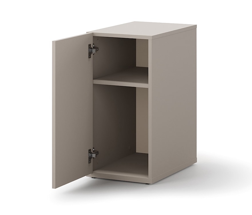 Kontenerek młodzieżowy Woow z półką 33 cm clay grey  - zdjęcie 4