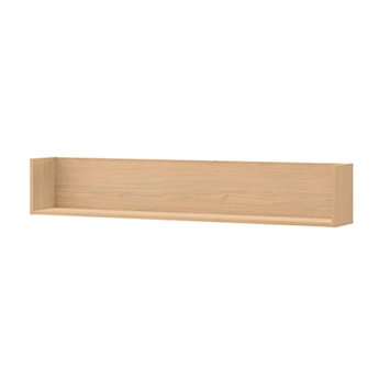 Półka młodzieżowa ścienna Woow 140 cm dąb vincenza bielona