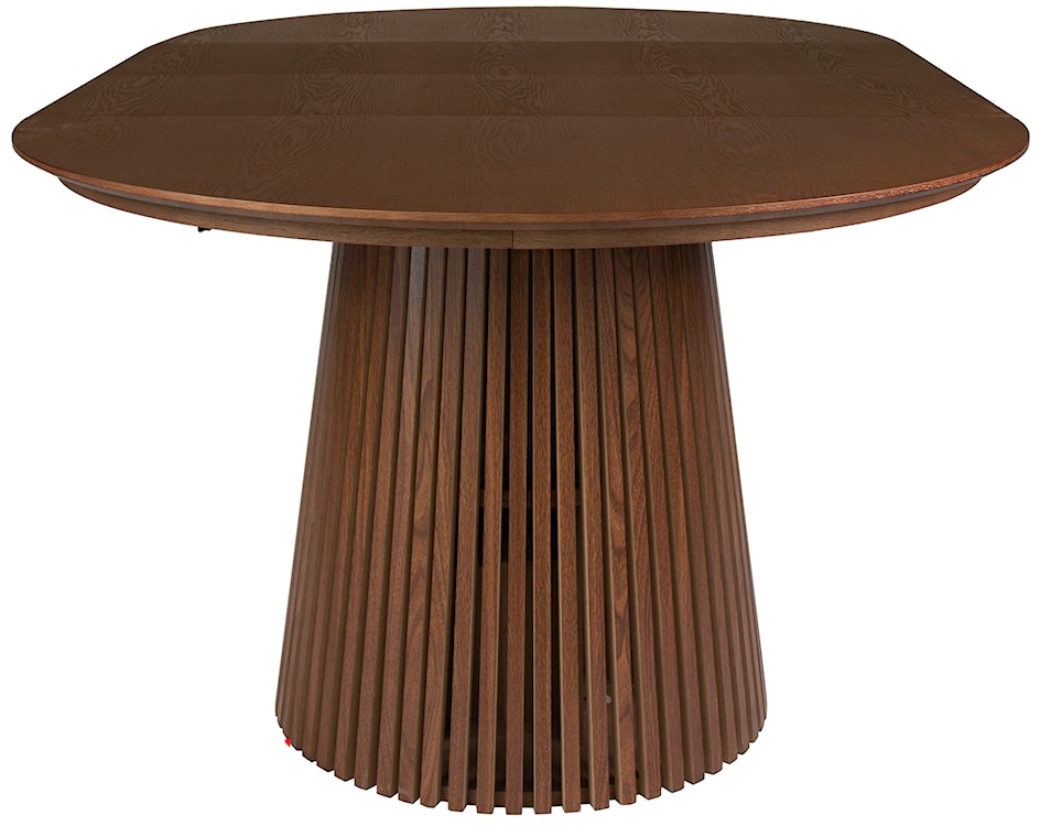 Stół rozkładany Formisty 120-200x120 cm lamele orzech  - zdjęcie 4