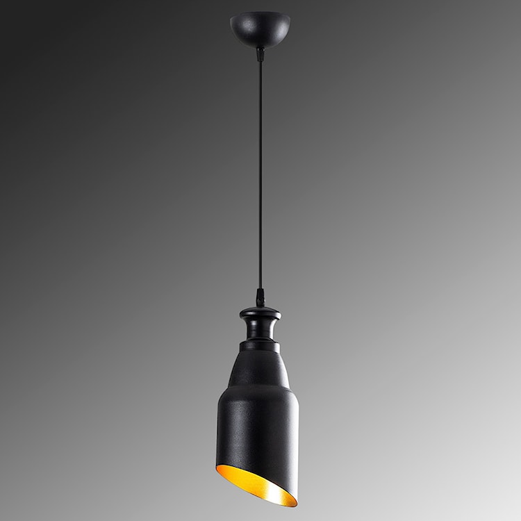 Lampa wisząca Hortensis 13 cm czarna  - zdjęcie 3