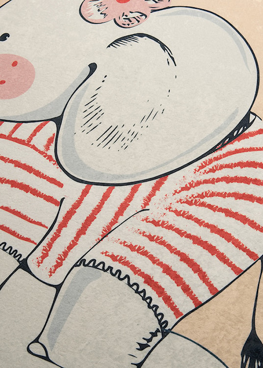 Dywan do pokoju dziecięcego Dinkley Ślicznotka beżowy 100x160 cm  - zdjęcie 3