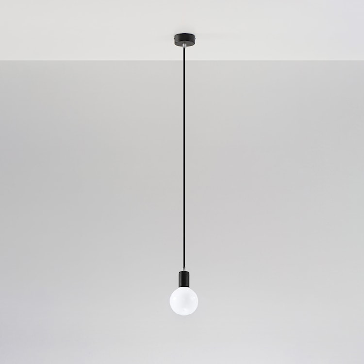 Lampa wisząca Aritted 106 cm czarna  - zdjęcie 5