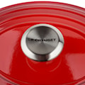 Le Creuset - Garnek żeliwny Signature Gourmet 30 cm czerwony  - zdjęcie 7