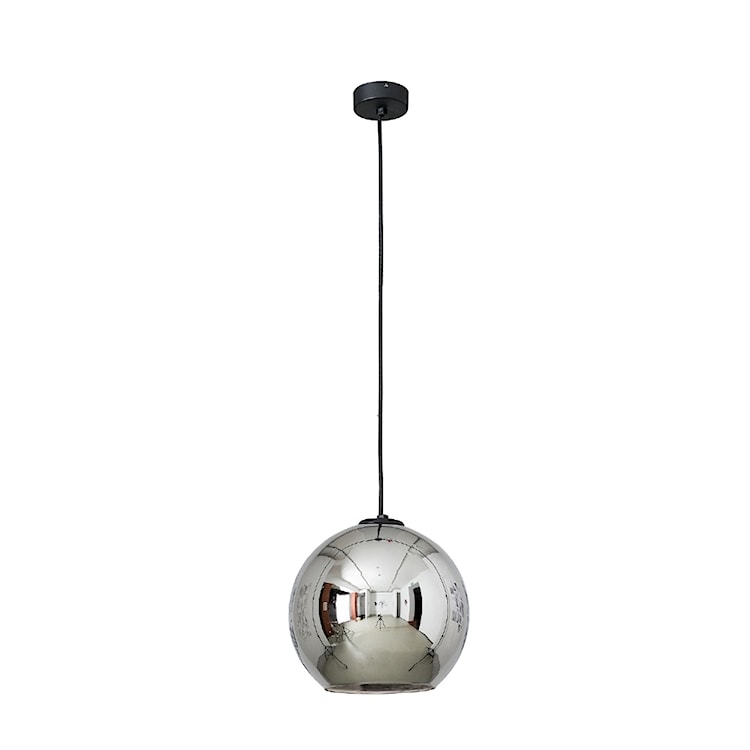 Lampa wisząca Polaris srebrna średnica 25 cm 9056