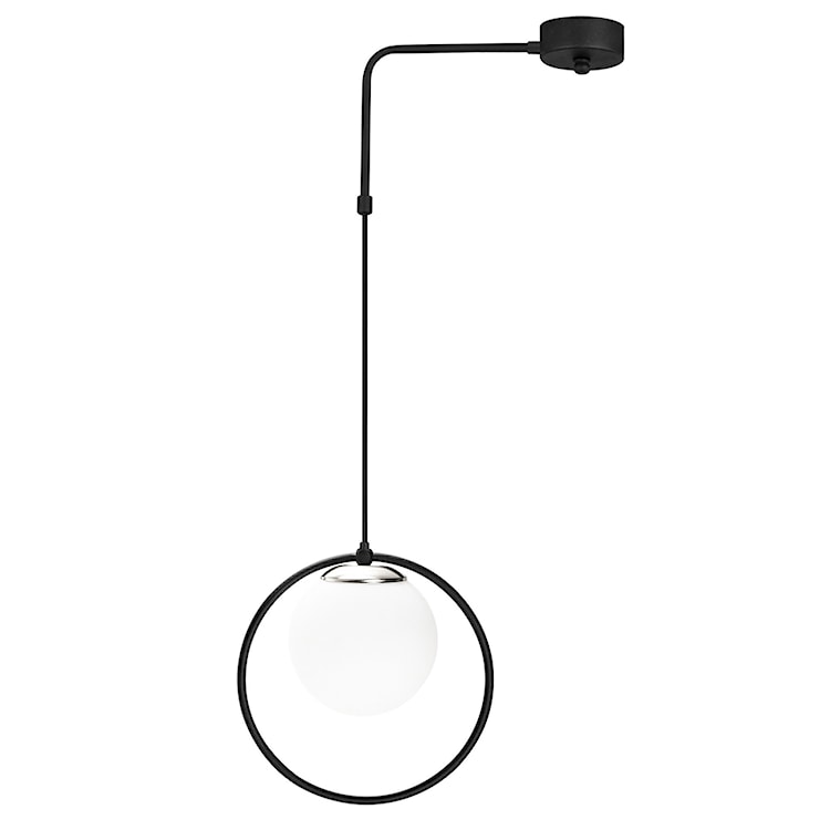 Lampa wisząca Solanum 100 cm czarno-biała