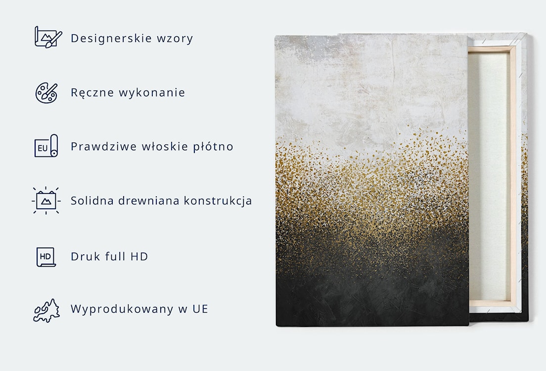 Obraz Falujące wstęgi 60x40 cm  - zdjęcie 3