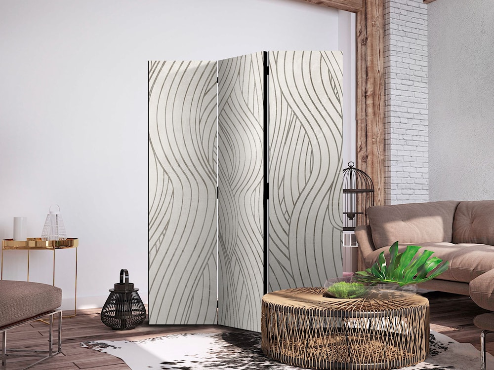 Parawan Falujące wstęgi 172x135 cm  - zdjęcie 3