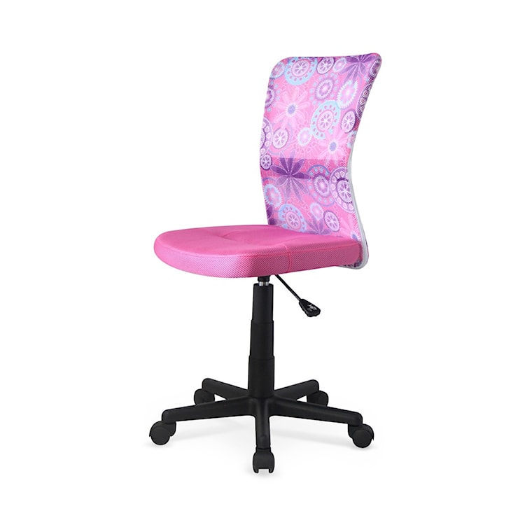 Fotel biurowy Milna różowy