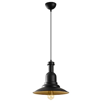 Lampa sufitowa Ardulace kapelusz średnica 33 cm czarna