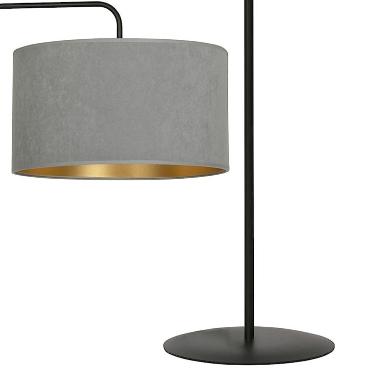 Lampa podłogowa Hellid 150 cm szara  - zdjęcie 6