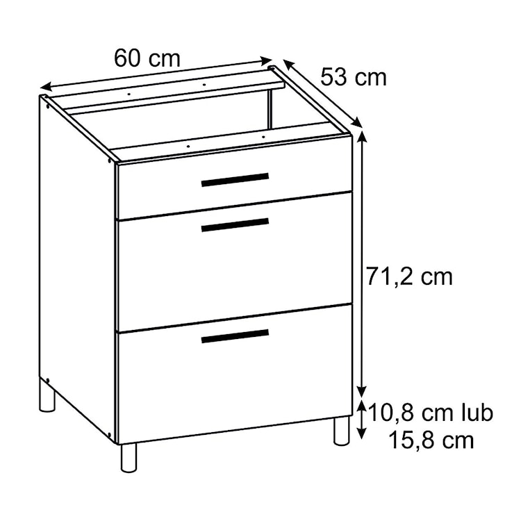 Zestaw mebli kuchennych Collesano 240 cm 9 elementów  - zdjęcie 16