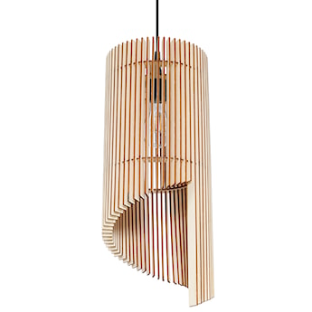 Lampa wisząca Axelo drewniana średnica 21 cm