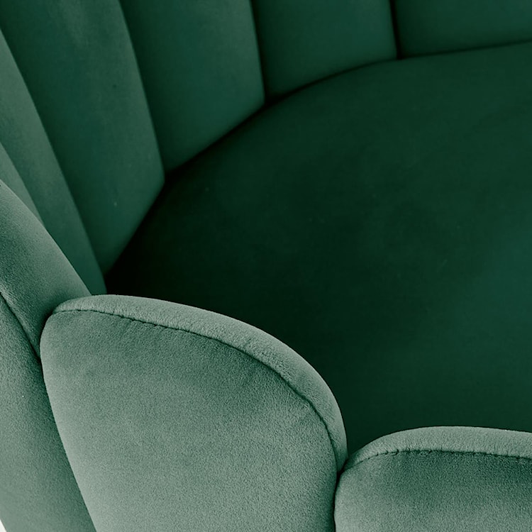 Krzesło tapicerowane Glidole zielone  - zdjęcie 10