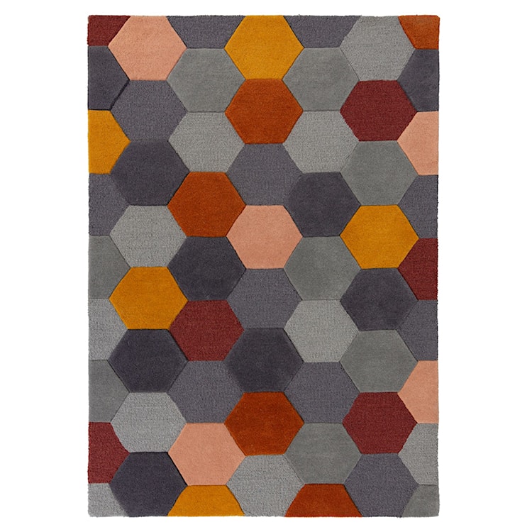 Dywan wełniany Munro patchwork wielokolorowy Prostokątny/120x170  - zdjęcie 3