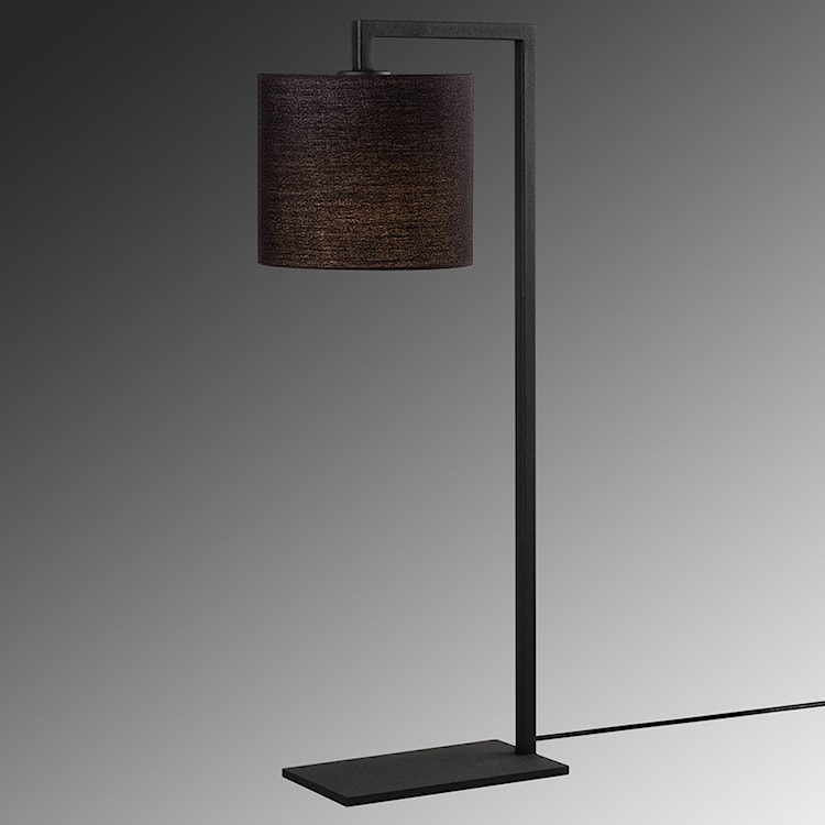 Lampa stołowa Gicanna klasyczna średnica 20 cm czarna  - zdjęcie 8
