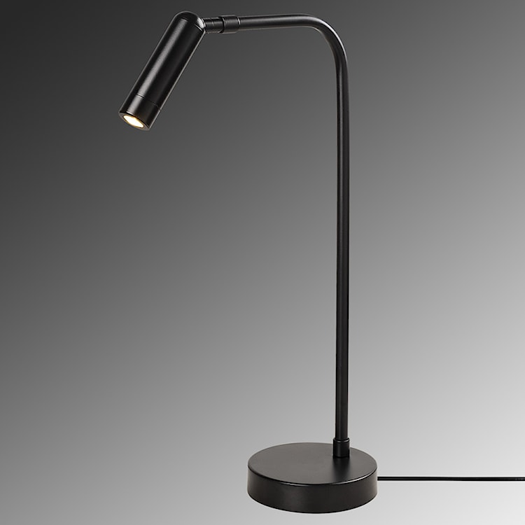 Lampa stołowa Milibeliso minimalistyczna czarna  - zdjęcie 4