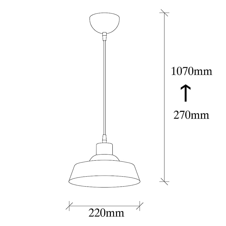 Lampa wisząca Hanella czarna  - zdjęcie 5