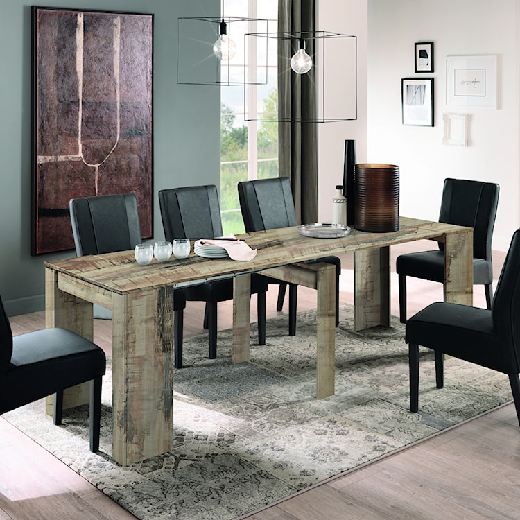 Stół rozkładany Dadivosa 54-252x79 cm dąb Pero  - zdjęcie 3
