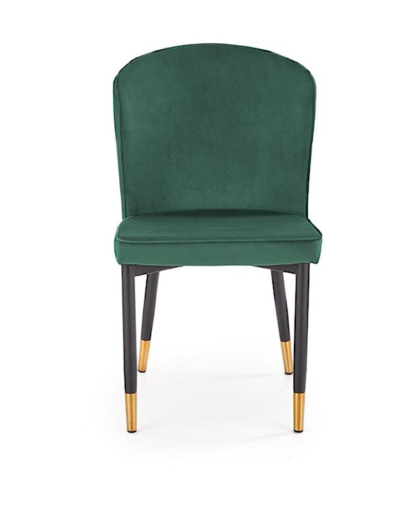Krzesło tapicerowane Panakudi zielone  - zdjęcie 3