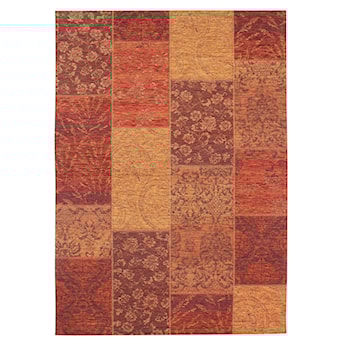 Dywan syntetyczny Patchwork Chenille terracotta Prostokątny/200x290