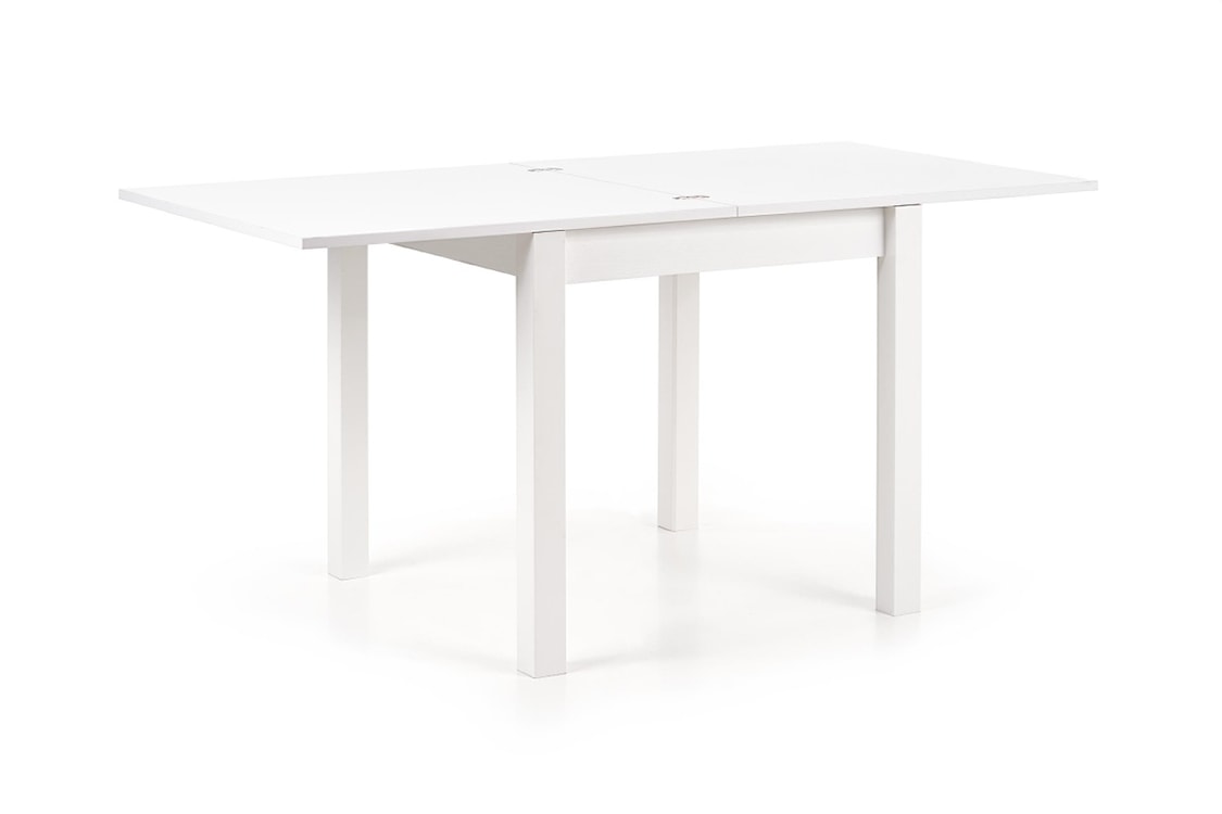 Stół rozkładany Lea 80-160x80 cm biały  - zdjęcie 5