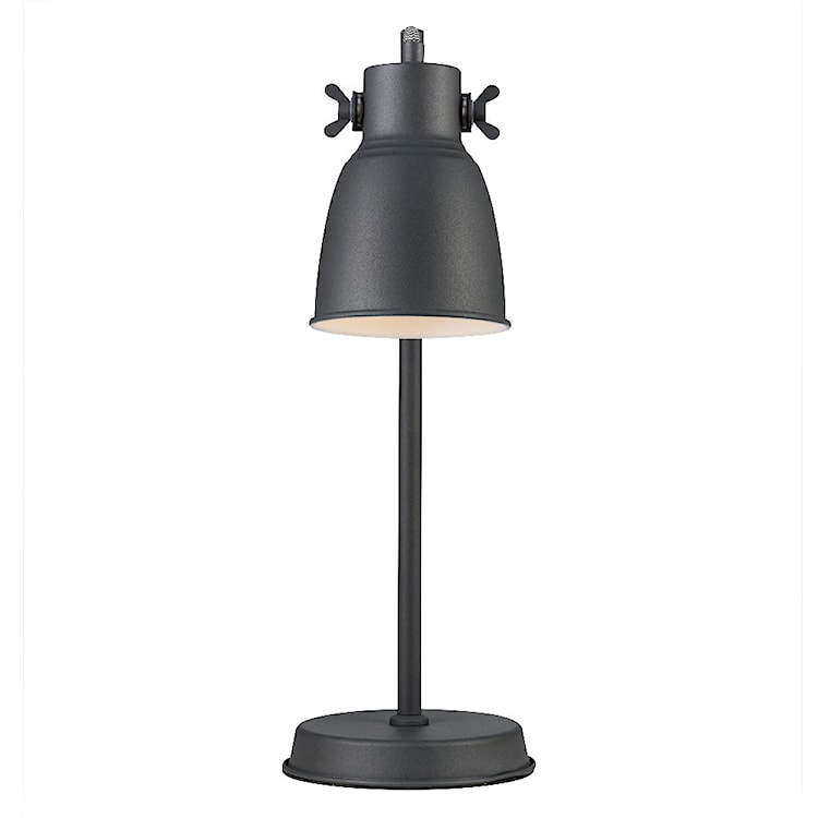 Lampka na biurko Adrian czarna industrialna  - zdjęcie 4