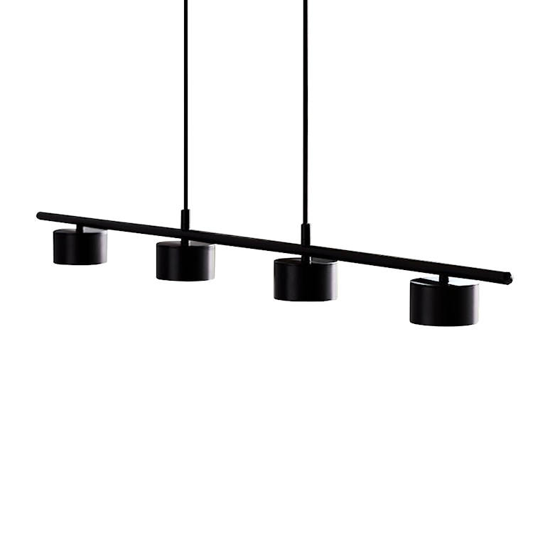 Lampa wisząca Clyde x4 czarna 115 cm