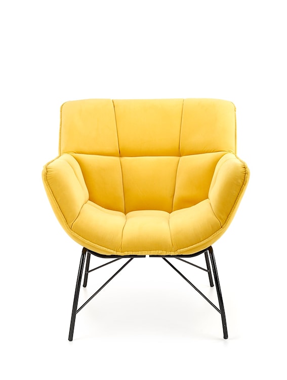 Fotel wypoczynkowy Blemer żółty  - zdjęcie 8