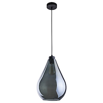 Lampa wisząca Ferto 180 cm szklana czarna