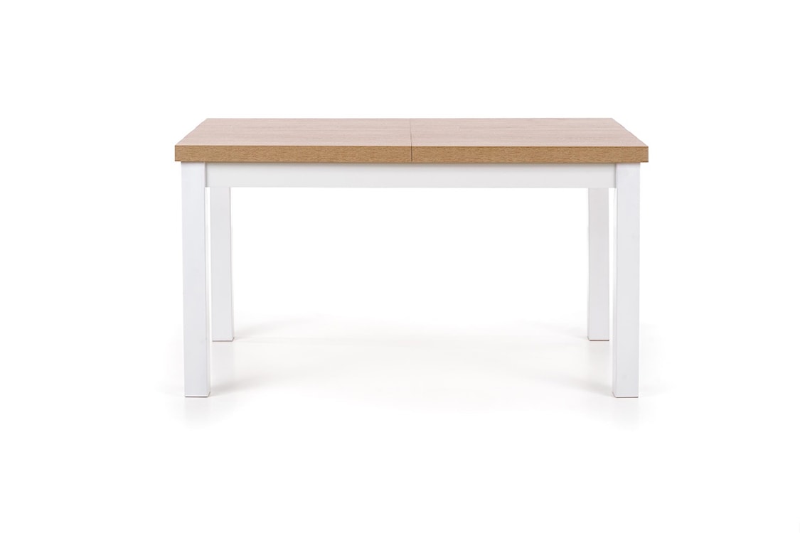 Stół rozkładany Lorez 140-220x80 cm biały-dąb sonoma  - zdjęcie 4