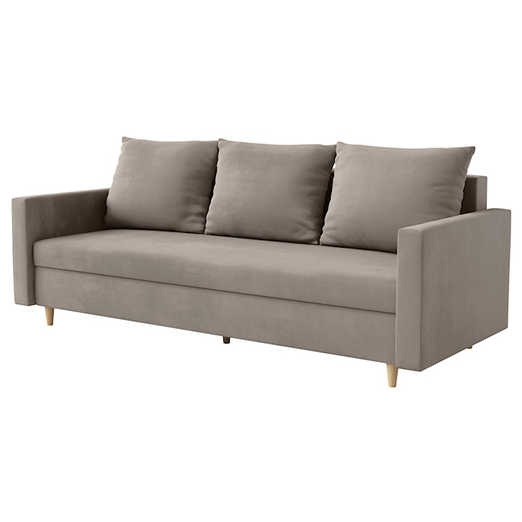 Sofa Cama 210 cm żółta - twoje akcesoria domowe - sklep z meblami