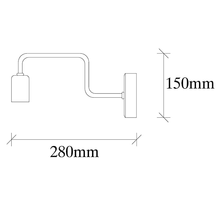 Kinkiet ścienny Nondity średnica 8 cm czarny  - zdjęcie 9